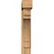 Ekena Millwork Merced Block Rough Sawn Bracket w/ Offset Brace, Western Red Cedar, 8"W x 32"D x 44"H BKT0806X32X44MRC05RWR - alternate 3